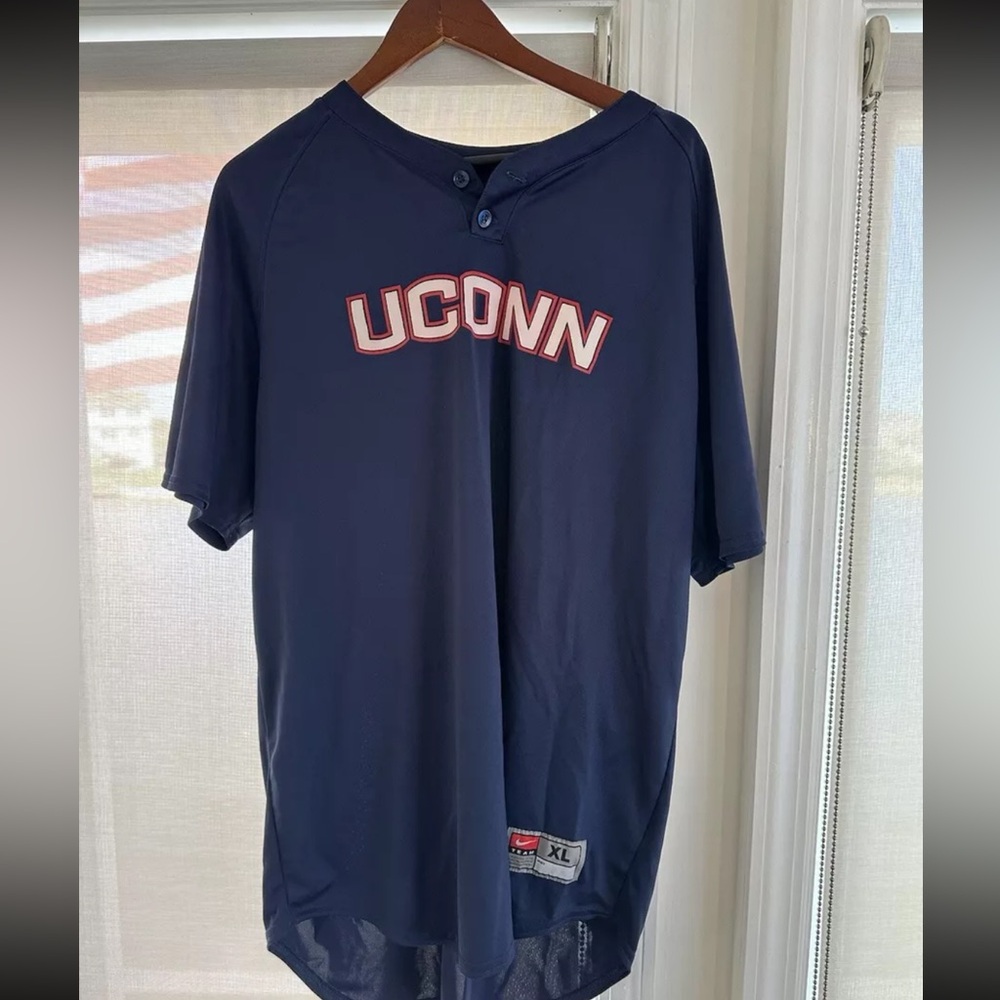 Authentic Game worn UConn Baseball Jersey #27